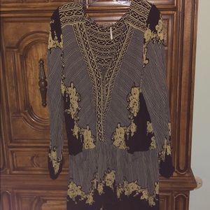Free People size large drop waist dress